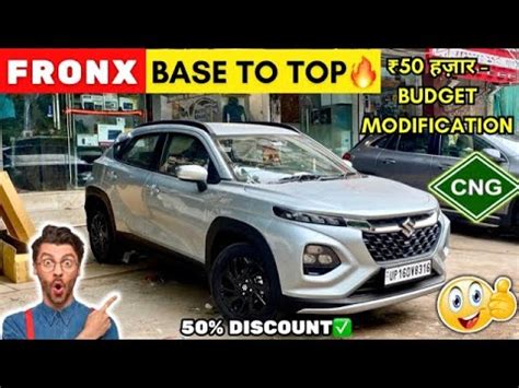 FRONX Base Model Modified To Top Maruti FronX Modification 2023 FronX