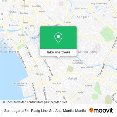 How To Get To Sampaguita Ext Pasig Line Staana Manila In Makati