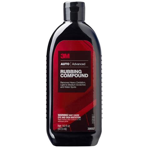 Rubbing Compound 16 Oz 3M 39002