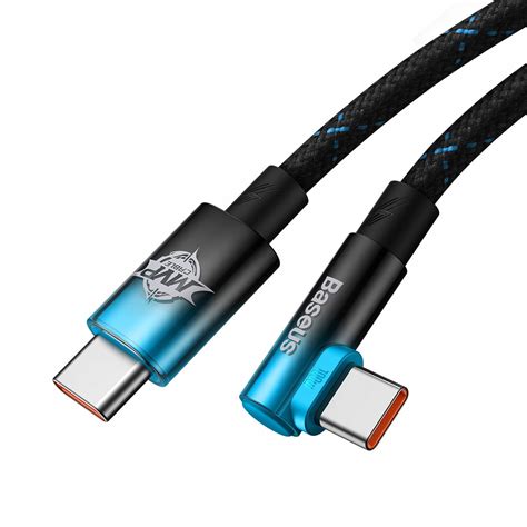 BASEUS KĄTOWY KABEL PRZEWÓD PD USB Typ C 2m 100W Sklep Opinie Cena