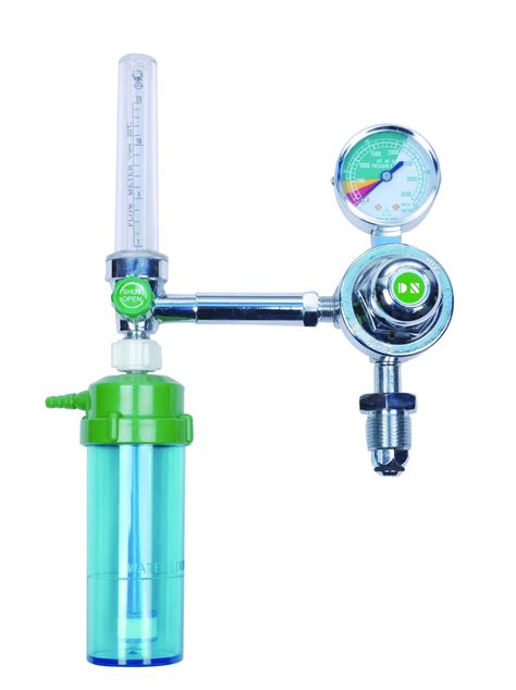 Cylinder Use High Pressure Medical Oxygen Regulator With Flowmeter