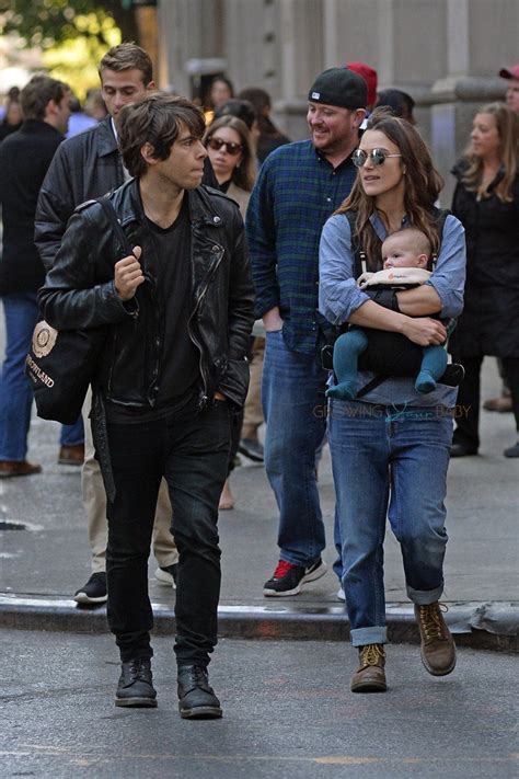 Keira Knightley And James Righton Step Out With Baby Edie In Nyc