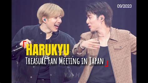 Harukyu Moments Treasure Fan Meeting In Japan Treasure Haruto