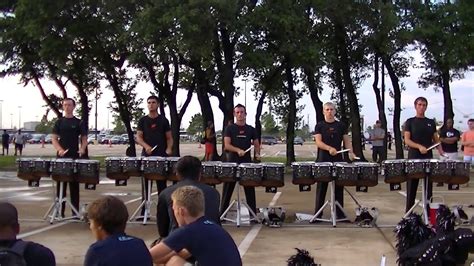 The Academy Drumline 2013 Doubles Tenors Youtube