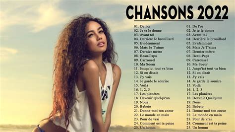 Musique 2022 Nouveauté TOP 100 Chansons 2022 Francaise 2022