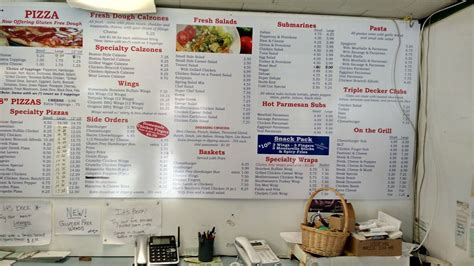 Menu at Bucksport House of Pizza pizzeria, Bucksport