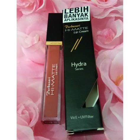 Jual Purbasari Hi Matte Lip Cream Hydra Series Shade Azalea