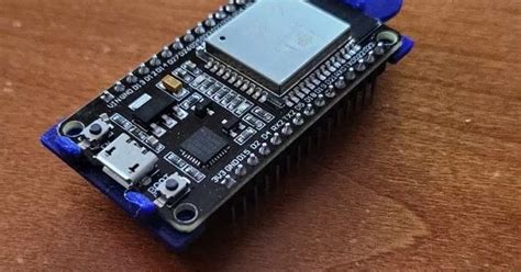 clip for esp32 30 pin by overflow | Download free STL model ...