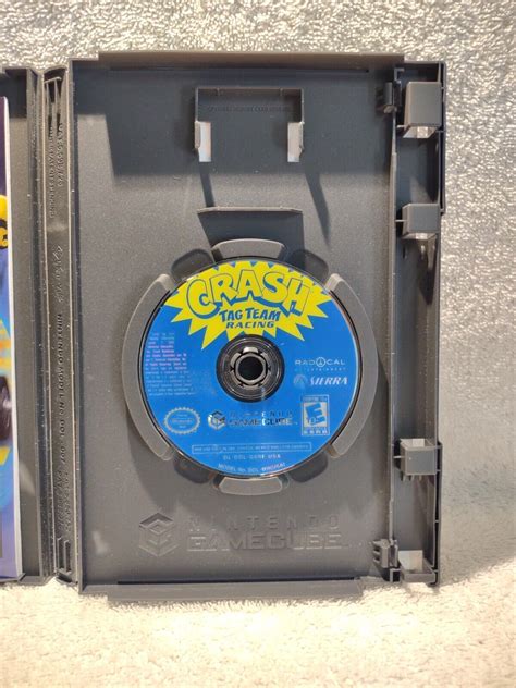 Crash Tag Team Racing Gamecube Cib Vgc Black Label Tested