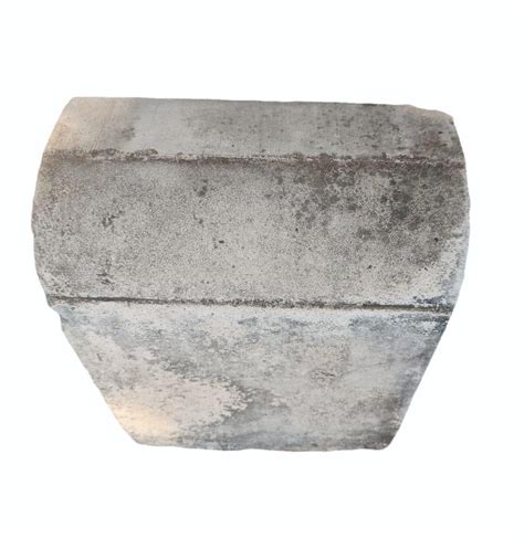 Grey Mm Kerb Stone Paver Block Material Concrete At Rs Piece In