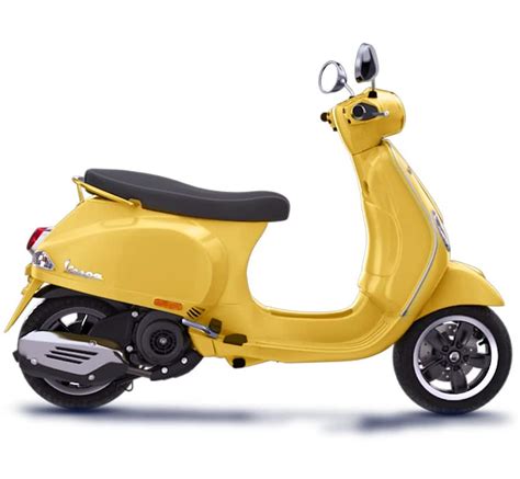 Vespa ZX 125 Glossy Yellow On EMI Bajaj Mall