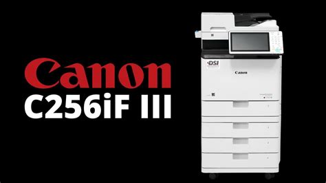 Canon Imagerunner Advance If Iii Overview Youtube