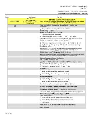 Usda Checklist Submission Form Fill And Sign Printable Template Online