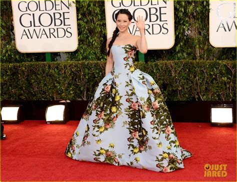 Lucy Liu - Golden Globes 2013 Red Carpet: Photo 2791023 | Lucy Liu ...