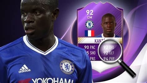 PLAYER OF THE YEAR KANTE PLAYER REVIEW 92 RATED N GOLO KANTE FIFA