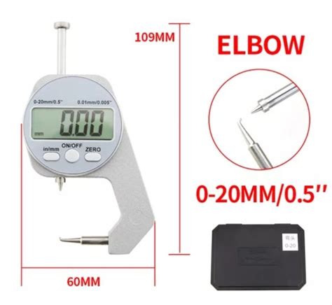 Jual Jual Mm Digital Thickness Gauge Alat Ukur Ketebalan Plat