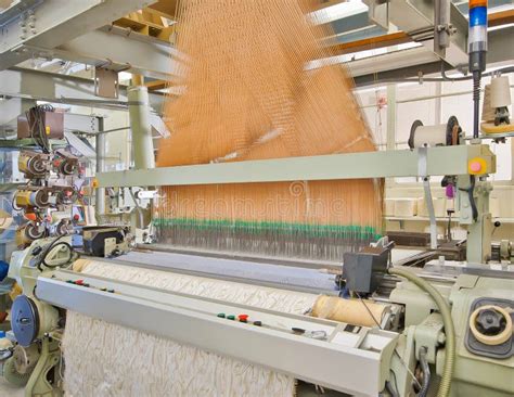 Modern Weaving Loom Stock Image Image Of Industrial 22251311