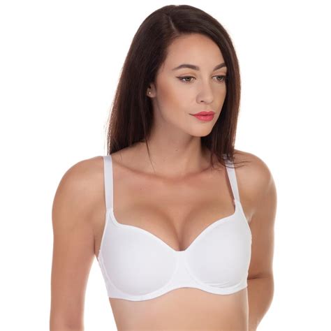 Soutien Gorge Emboitant En Coton Avec Armatures Blanc 3 SUISSES