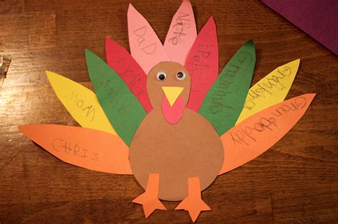 MommyVille: Thanksgiving Craft- Thankful Turkey