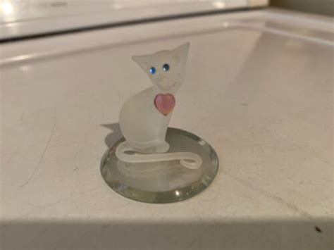 Glass Baron Cat Figurine Ebay