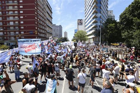 Fotos Culmin La Movilizaci N Por El Paro General En Mar Del Plata