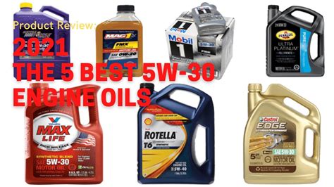 The Best W Engine Oils Youtube