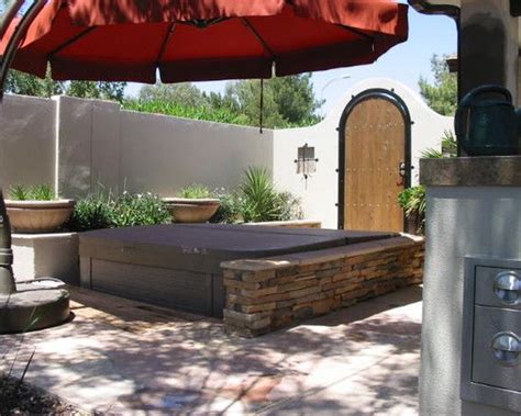 Hot Tub Landscape Design Ideas Pictures Remodel And Decor Hot Tub Landscaping Hot Tub