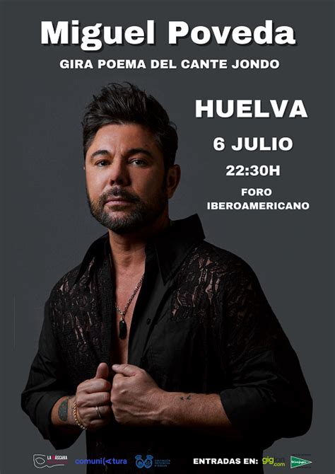 Venta De Entradas Miguel Poveda Gira Poema Del Cante Jondo Foro