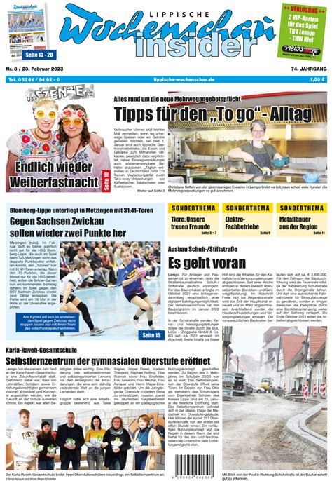 Lw Ausgabe Newsgo Nachrichten Aus Ostwestfalen Lippe