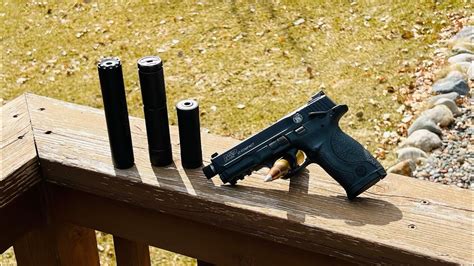 Sandw 22lr Suppressed Comparison 3 Different Suppressors Youtube