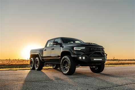 Video Le Ram Trx Passe En Mode 6 Roues Grâce à Hennessey Performance