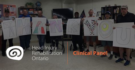 Clinical Panel Head Injury Rehabilitation Ontario