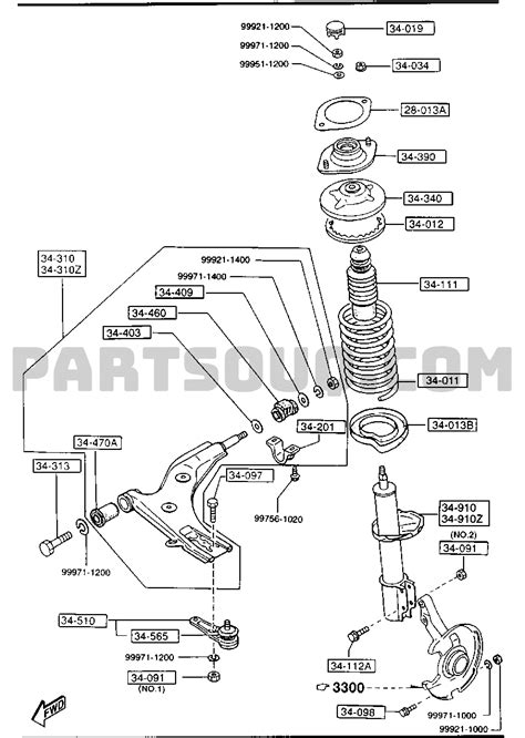 Chassis Axle Suspension Brake Steering Mazda General China