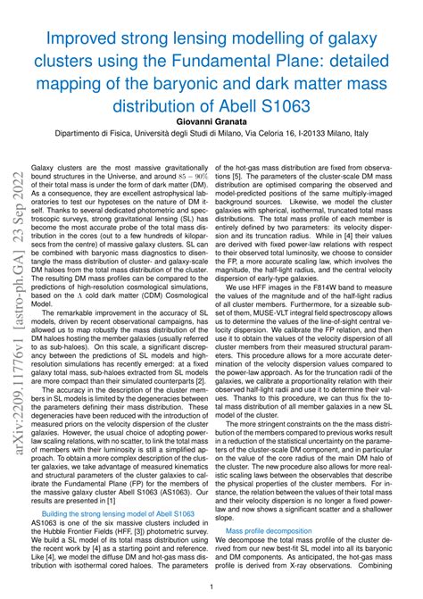 Pdf Improved Strong Lensing Modelling Of Galaxy Clusters Using The