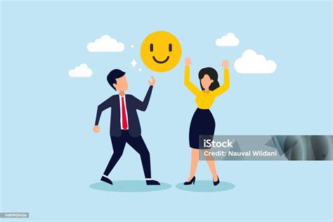 Employee Happiness Job Satisfaction Or Company Benefit Happy Workplace