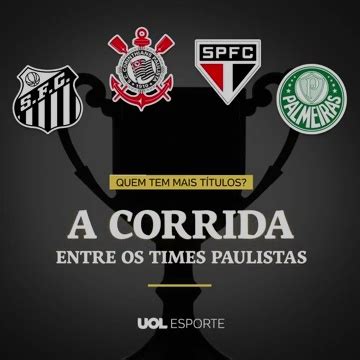 Futebol Muleke Corrida De T Tulos Dos Times Paulistas