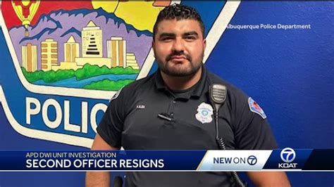 Albuquerque Dwi Officer Resigns Before Internal Interview Youtube