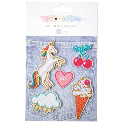 Unicorn Pin On Patches