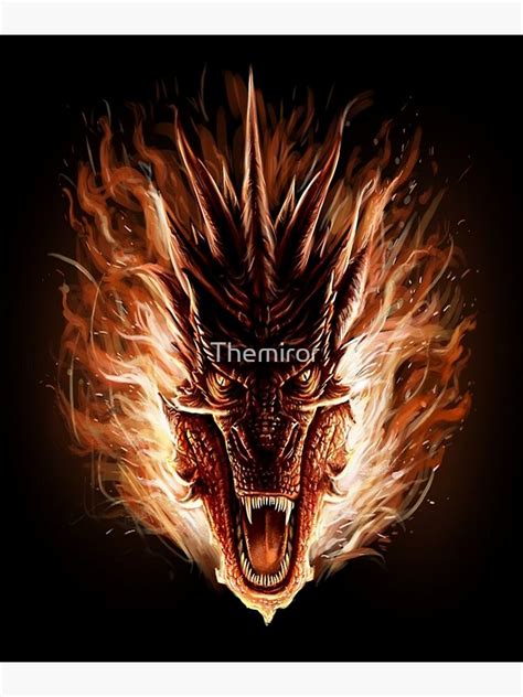 "Smaug Dragon" Sticker for Sale by Themiror | Redbubble