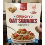 Market Pantry Cereal, Crunchy Oat Squares: Calories, Nutrition Analysis & More | Fooducate