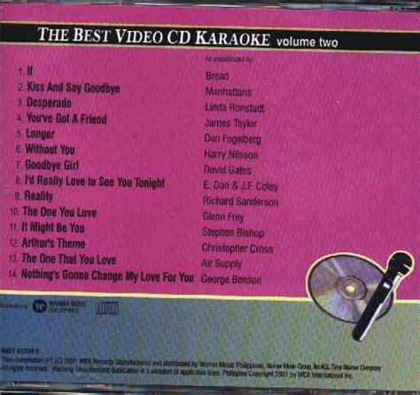 Karaoke VCDs English