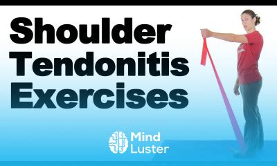 Learn Shoulder Tendonitis Exercises For Pain Relief Ask Doctor Jo