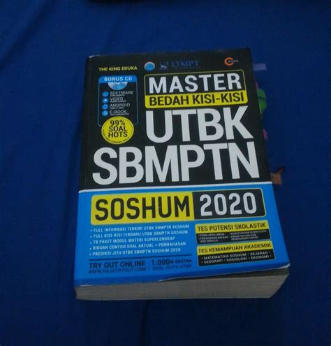 Buku Sbmptn Utbk Soshum Tka Preloved Latihan Soal Masuk