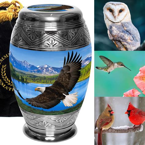 Buy Majestic Eagle Cremation Urns for Human Ashes Adult Male for ...