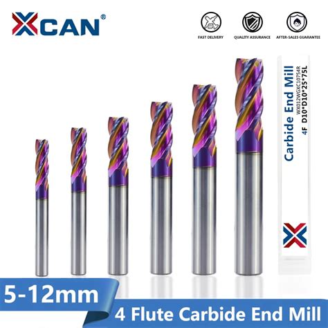 XCAN fraise en carbure de tungstène ULTRA Surface HRC 65 4