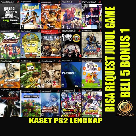 Jual Kaset Ps Bisa Request Beli Bonus Kaset Ps Cd Ps Play