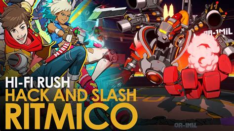 Hack And Slash Ritmico Y Visualmente Hermoso Hi Fi Rush Gameplay En