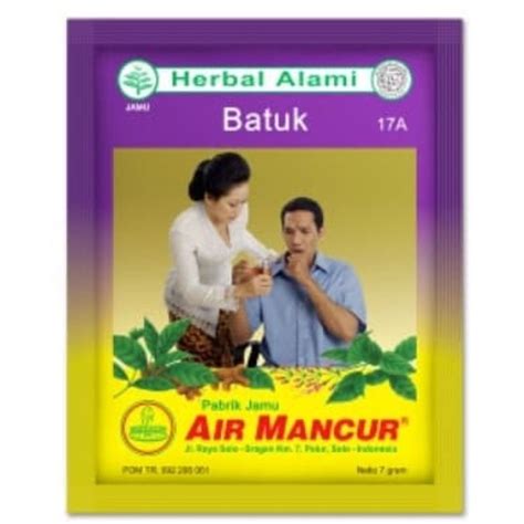 Jual Air Mancur Jamu Batuk Isi 10 Sachet Shopee Indonesia