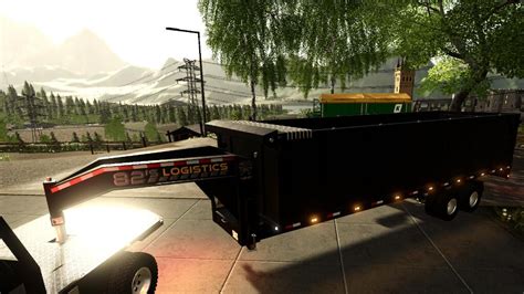 20FT GOOSENECK TIPPER TRAILER V1 0 3 0 FS19 Mod FS19 Net