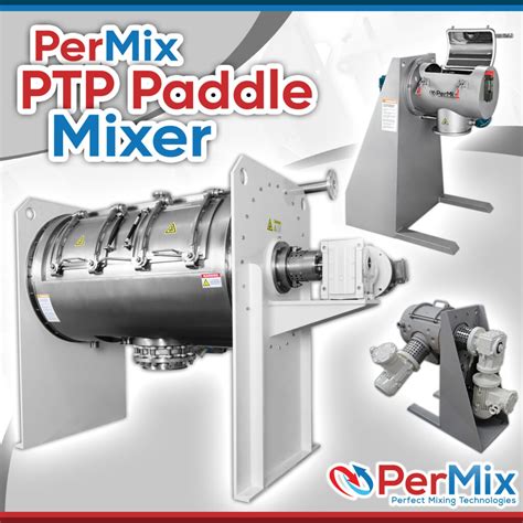 Permix Ptp Paddle Mixer Industrial Mixers For All Applications